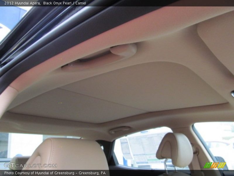 Black Onyx Pearl / Camel 2012 Hyundai Azera