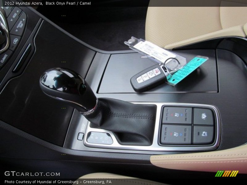 Black Onyx Pearl / Camel 2012 Hyundai Azera