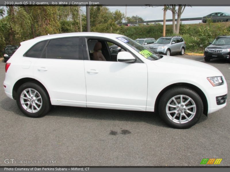Ibis White / Cinnamon Brown 2010 Audi Q5 3.2 quattro