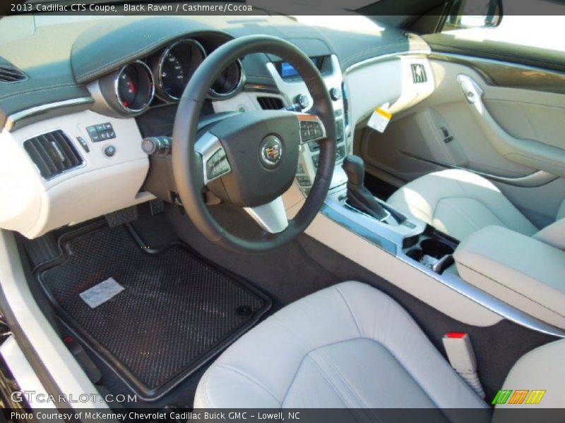 Cashmere/Cocoa Interior - 2013 CTS Coupe 