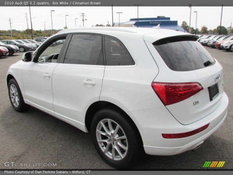 Ibis White / Cinnamon Brown 2010 Audi Q5 3.2 quattro