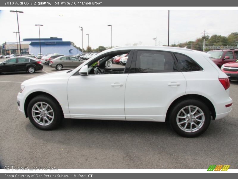 Ibis White / Cinnamon Brown 2010 Audi Q5 3.2 quattro
