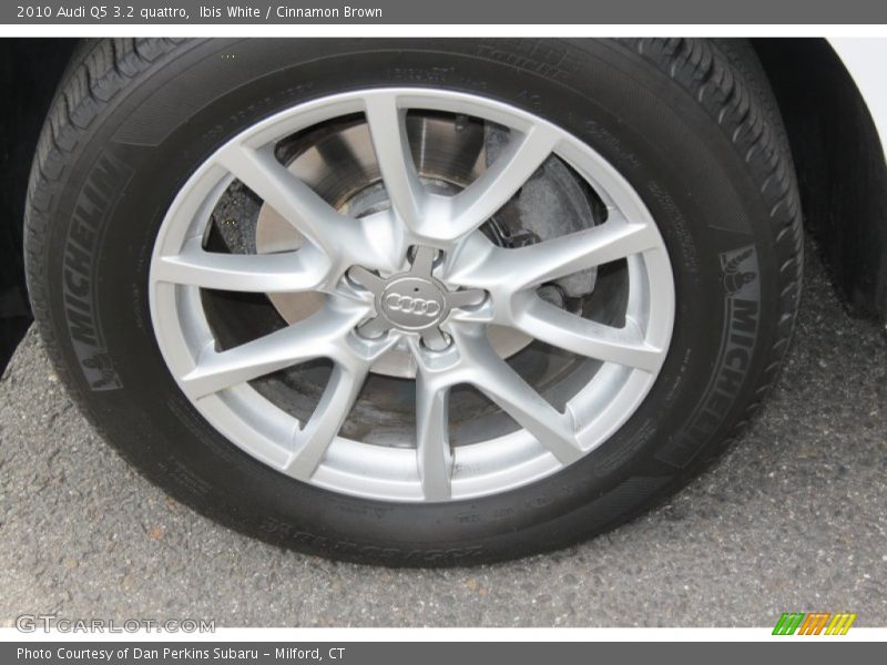 Ibis White / Cinnamon Brown 2010 Audi Q5 3.2 quattro