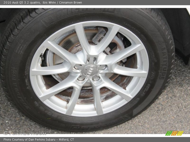 Ibis White / Cinnamon Brown 2010 Audi Q5 3.2 quattro