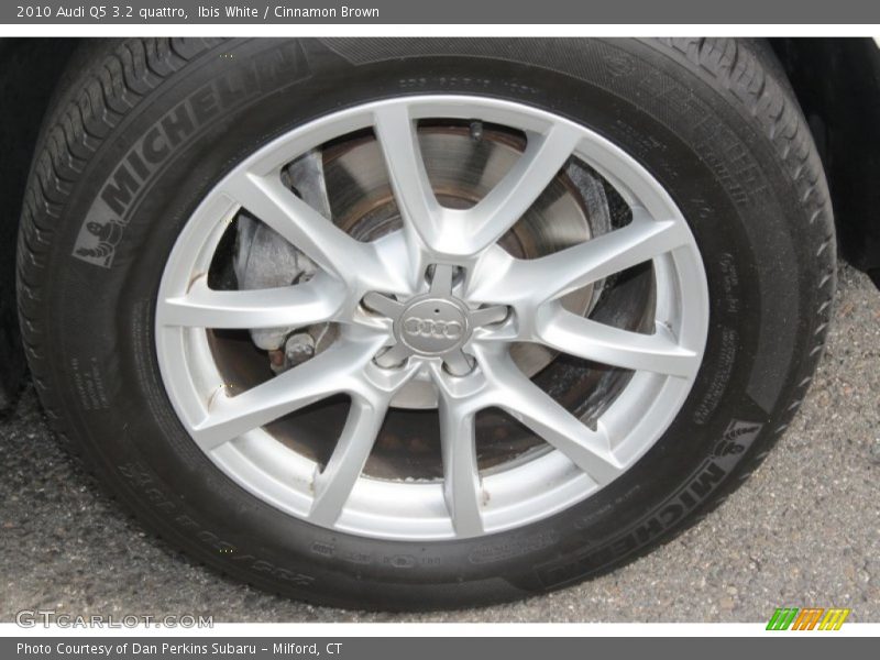Ibis White / Cinnamon Brown 2010 Audi Q5 3.2 quattro