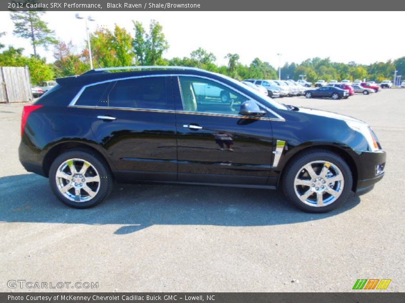 Black Raven / Shale/Brownstone 2012 Cadillac SRX Performance