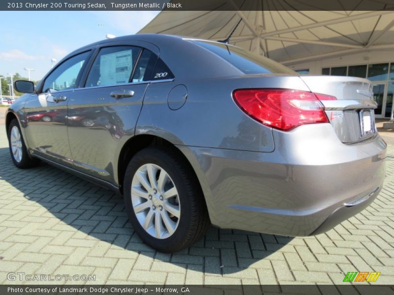 Tungsten Metallic / Black 2013 Chrysler 200 Touring Sedan