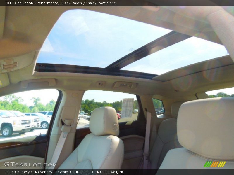 Black Raven / Shale/Brownstone 2012 Cadillac SRX Performance
