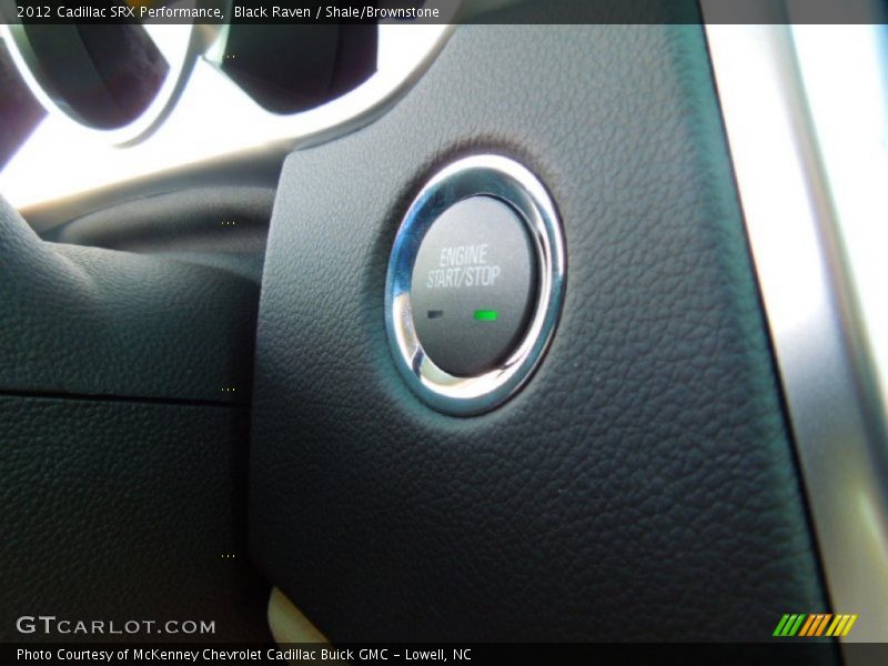 Black Raven / Shale/Brownstone 2012 Cadillac SRX Performance