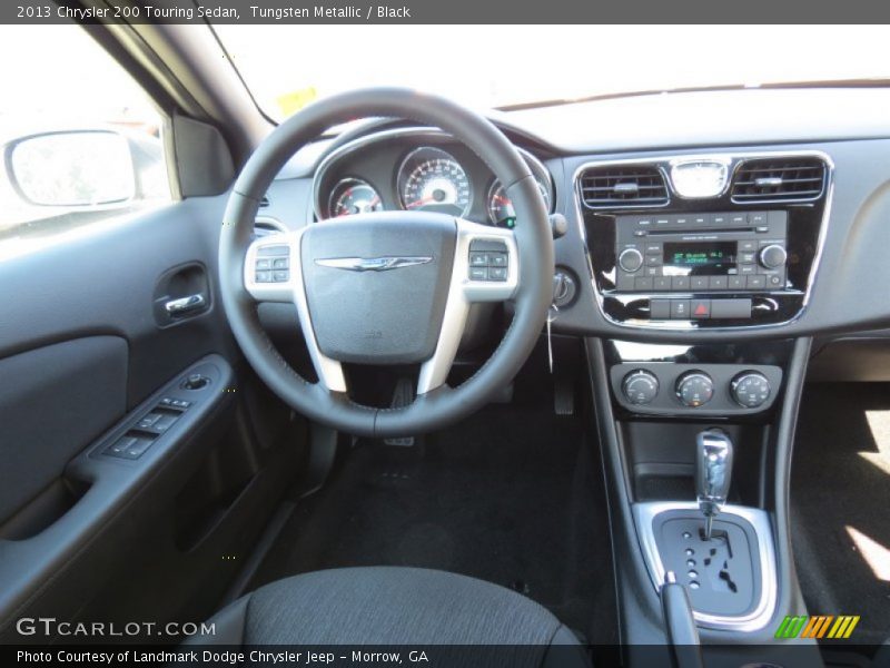 Tungsten Metallic / Black 2013 Chrysler 200 Touring Sedan