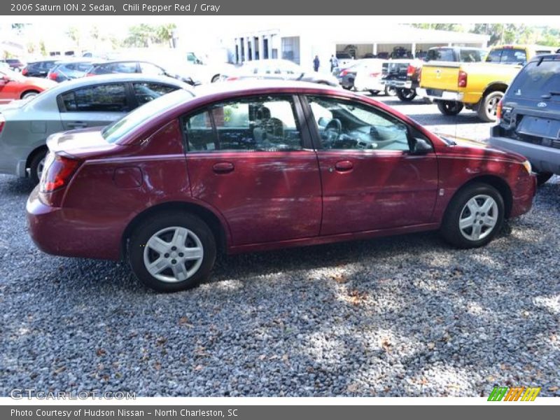 Chili Pepper Red / Gray 2006 Saturn ION 2 Sedan