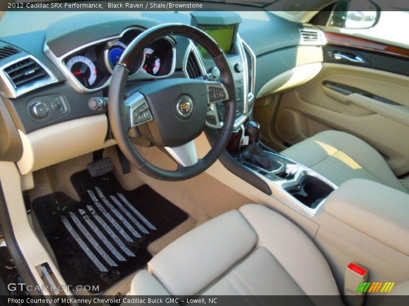 Black Raven / Shale/Brownstone 2012 Cadillac SRX Performance