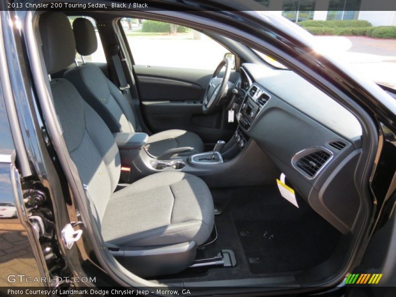 Black / Black 2013 Chrysler 200 Touring Sedan