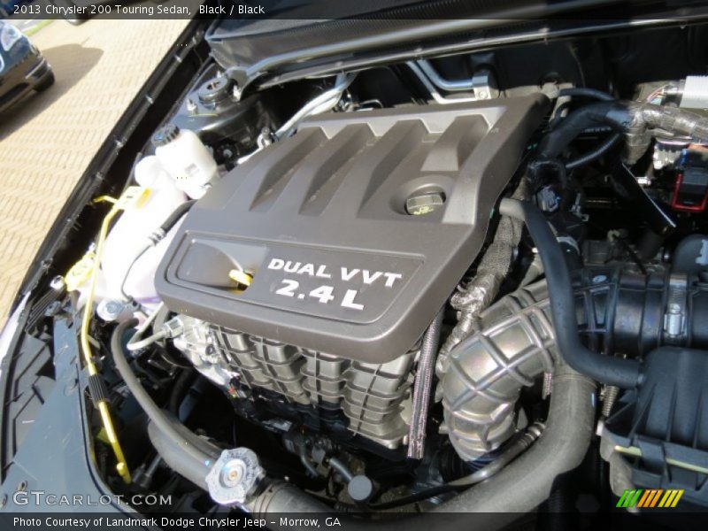 Black / Black 2013 Chrysler 200 Touring Sedan