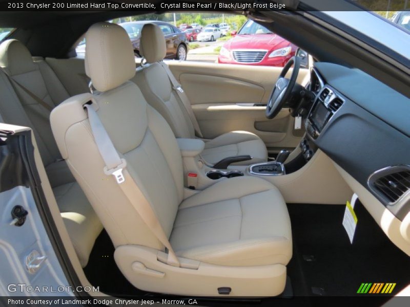 Front Seat of 2013 200 Limited Hard Top Convertible