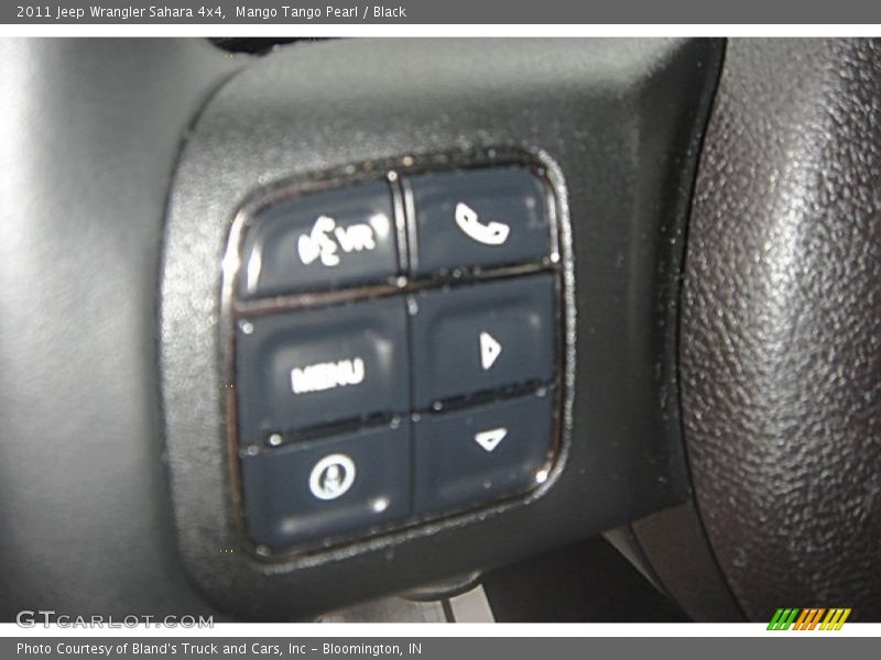 Mango Tango Pearl / Black 2011 Jeep Wrangler Sahara 4x4