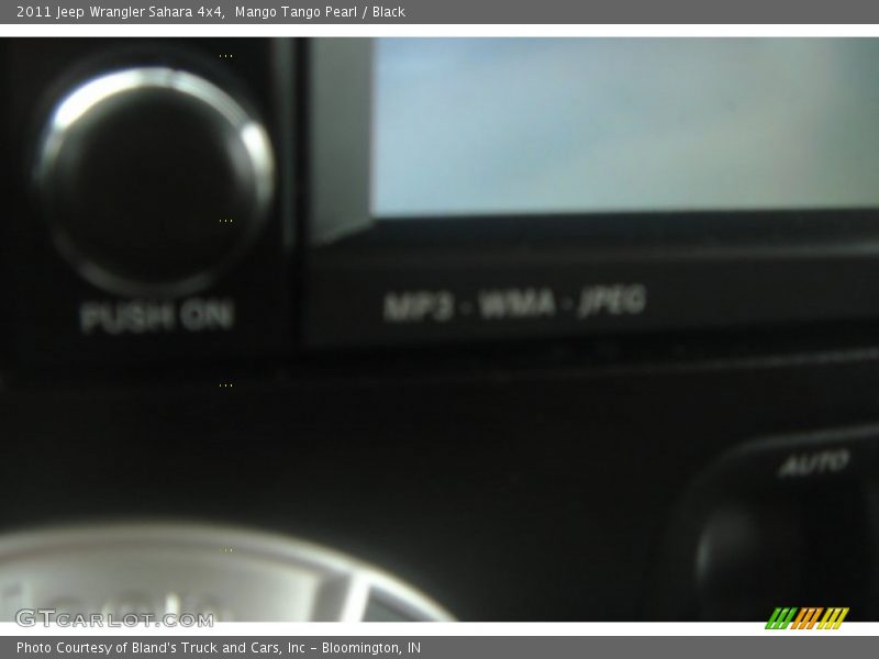 Mango Tango Pearl / Black 2011 Jeep Wrangler Sahara 4x4