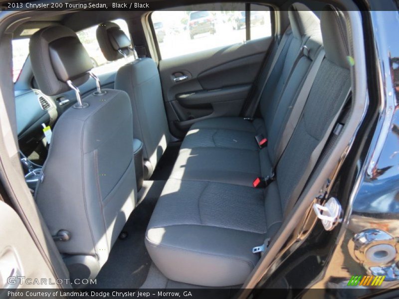 Black / Black 2013 Chrysler 200 Touring Sedan