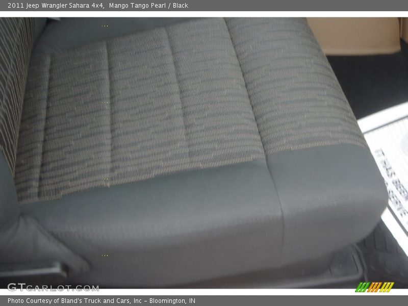 Mango Tango Pearl / Black 2011 Jeep Wrangler Sahara 4x4
