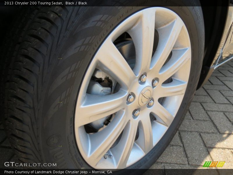 Black / Black 2013 Chrysler 200 Touring Sedan