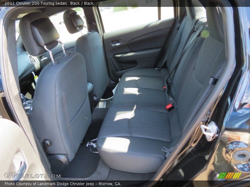 Black / Black 2013 Chrysler 200 Touring Sedan