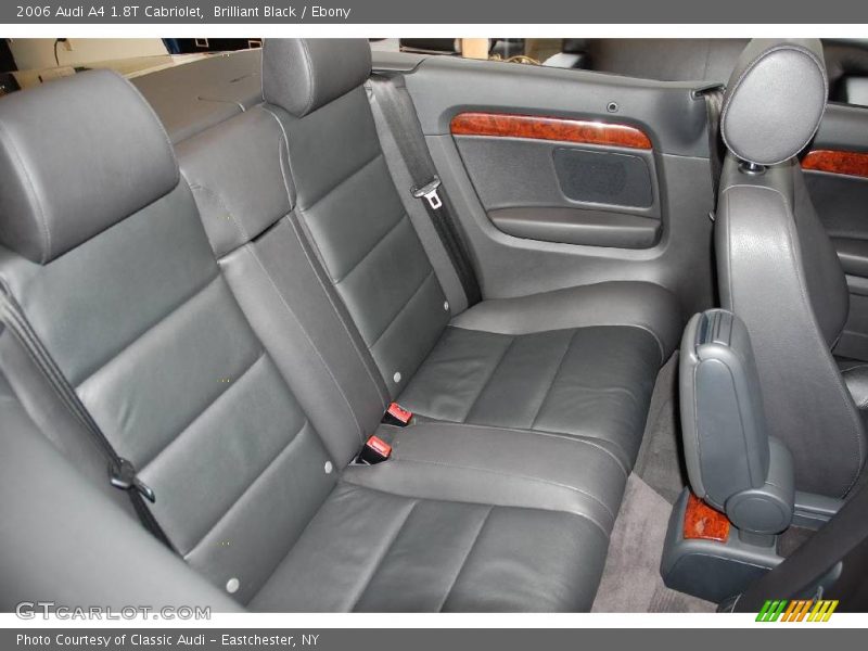 Brilliant Black / Ebony 2006 Audi A4 1.8T Cabriolet