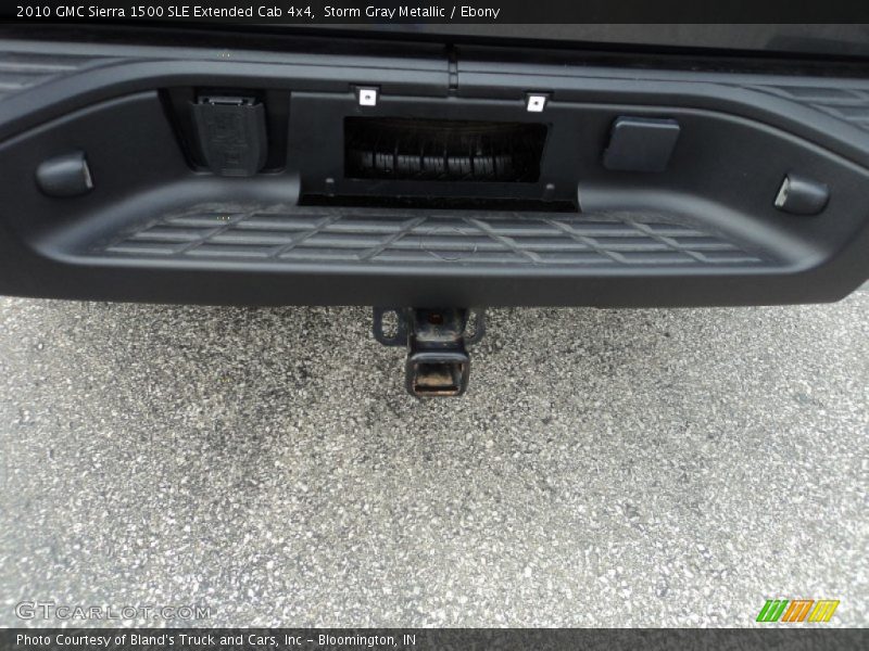Storm Gray Metallic / Ebony 2010 GMC Sierra 1500 SLE Extended Cab 4x4