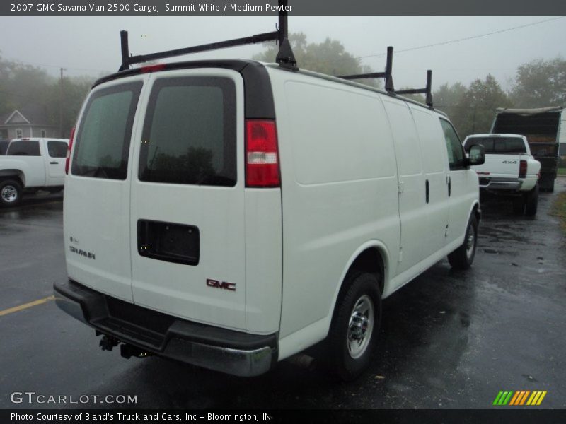 Summit White / Medium Pewter 2007 GMC Savana Van 2500 Cargo