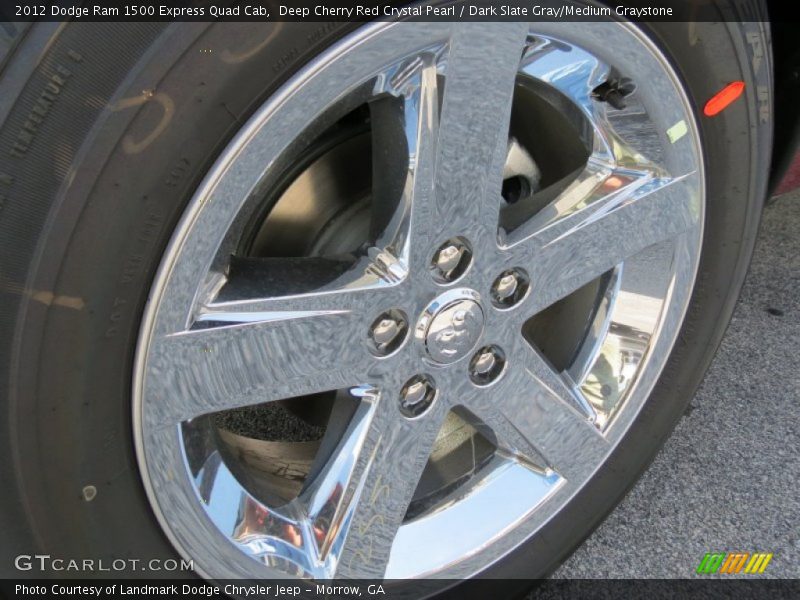 Deep Cherry Red Crystal Pearl / Dark Slate Gray/Medium Graystone 2012 Dodge Ram 1500 Express Quad Cab