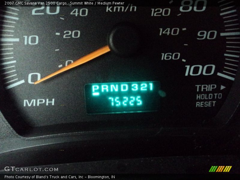 Summit White / Medium Pewter 2007 GMC Savana Van 2500 Cargo
