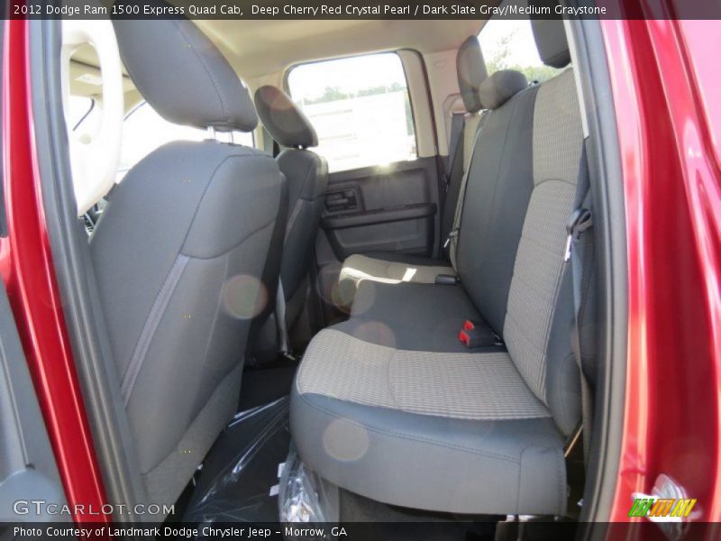Deep Cherry Red Crystal Pearl / Dark Slate Gray/Medium Graystone 2012 Dodge Ram 1500 Express Quad Cab