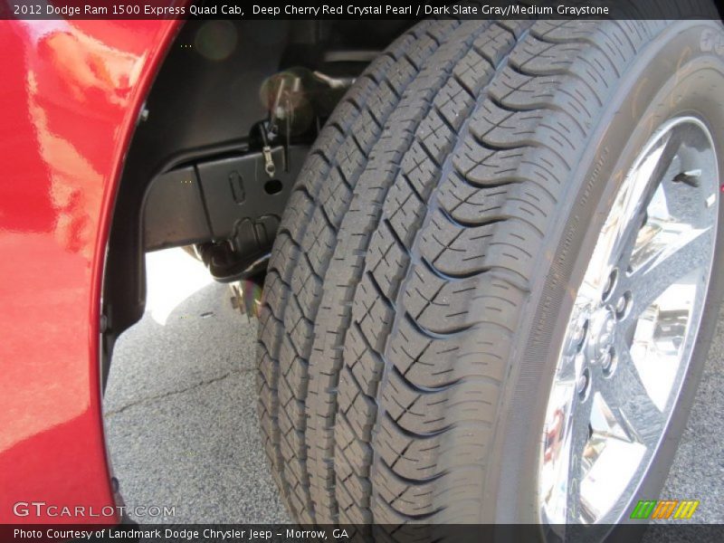 Deep Cherry Red Crystal Pearl / Dark Slate Gray/Medium Graystone 2012 Dodge Ram 1500 Express Quad Cab