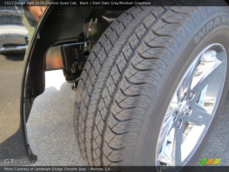 Black / Dark Slate Gray/Medium Graystone 2012 Dodge Ram 1500 Express Quad Cab