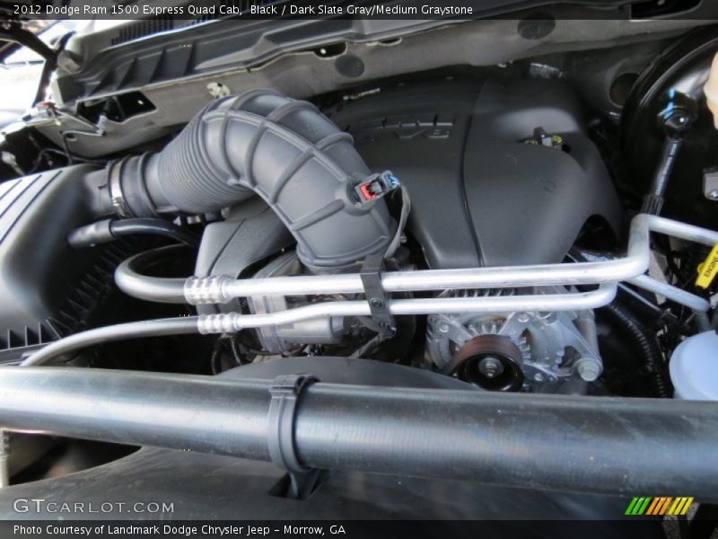 Black / Dark Slate Gray/Medium Graystone 2012 Dodge Ram 1500 Express Quad Cab