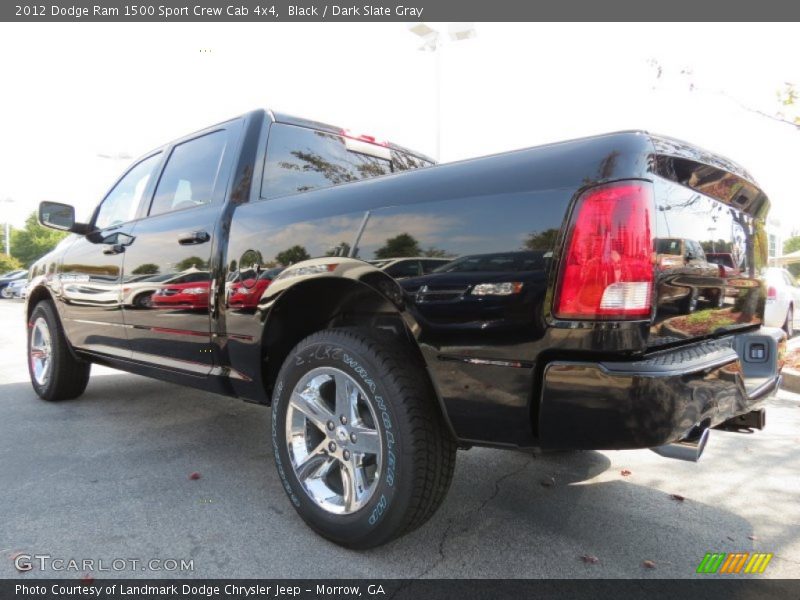  2012 Ram 1500 Sport Crew Cab 4x4 Black