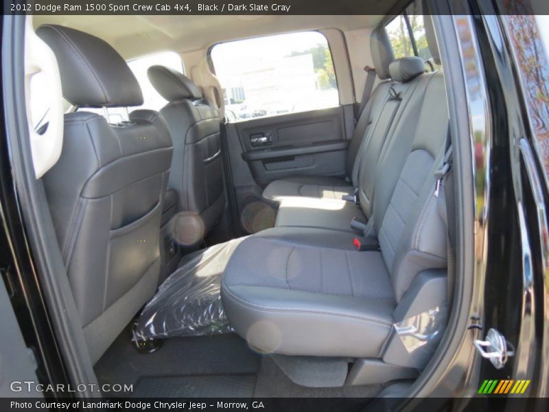 Black / Dark Slate Gray 2012 Dodge Ram 1500 Sport Crew Cab 4x4