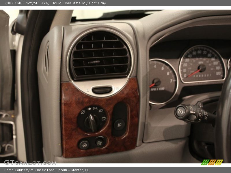 Liquid Silver Metallic / Light Gray 2007 GMC Envoy SLT 4x4