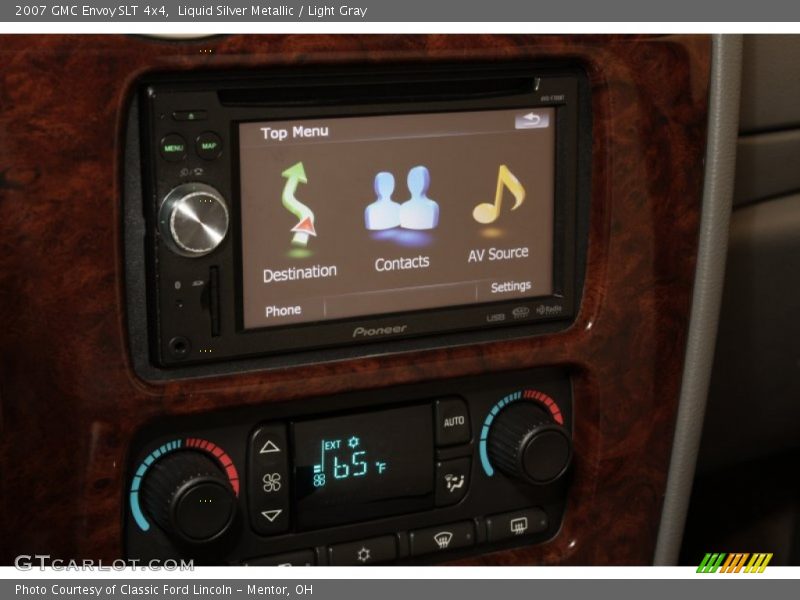 Liquid Silver Metallic / Light Gray 2007 GMC Envoy SLT 4x4