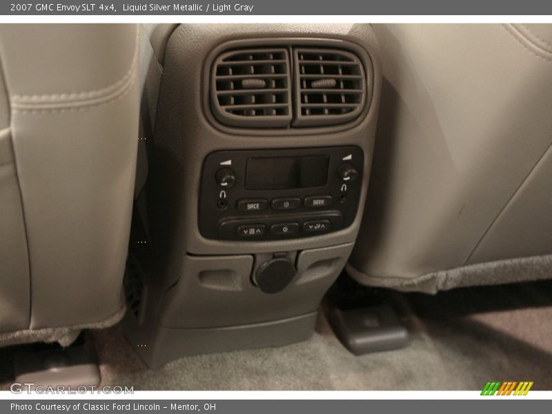Liquid Silver Metallic / Light Gray 2007 GMC Envoy SLT 4x4