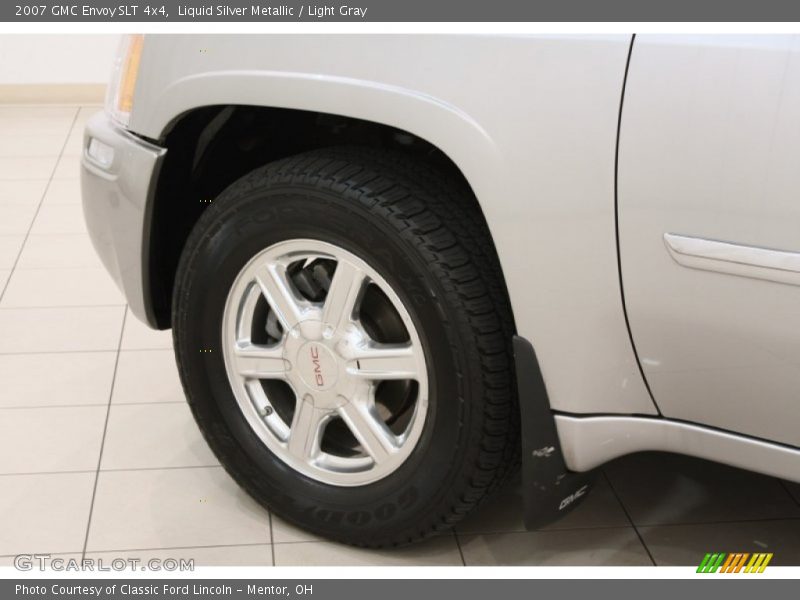 Liquid Silver Metallic / Light Gray 2007 GMC Envoy SLT 4x4