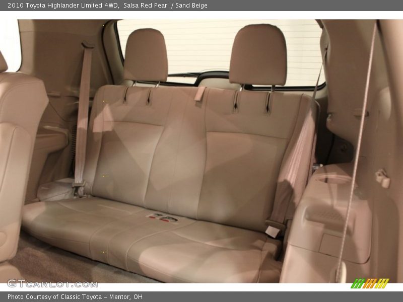 Salsa Red Pearl / Sand Beige 2010 Toyota Highlander Limited 4WD
