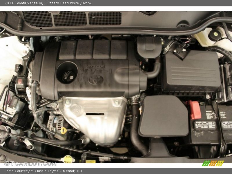 Blizzard Pearl White / Ivory 2011 Toyota Venza I4