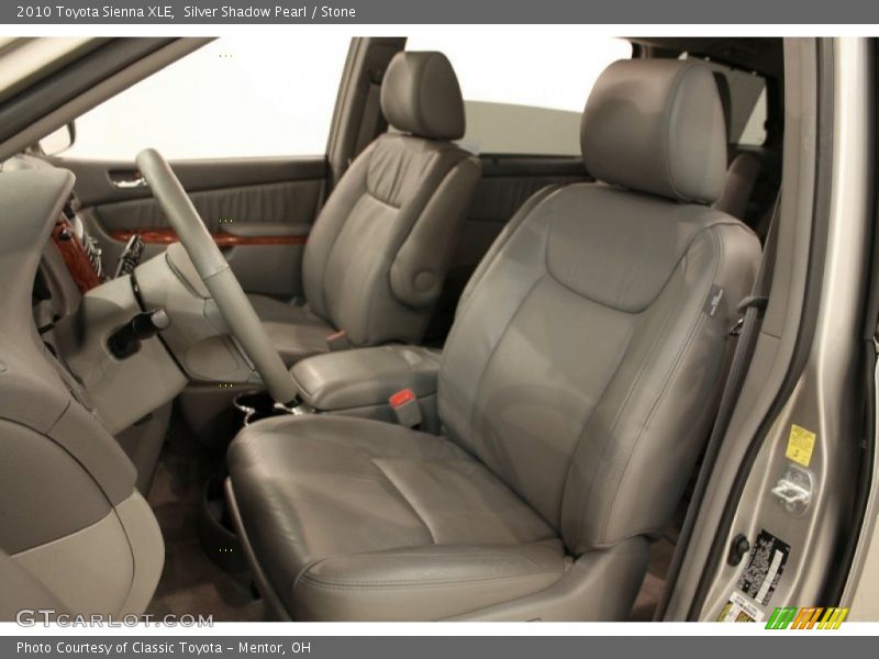 Silver Shadow Pearl / Stone 2010 Toyota Sienna XLE