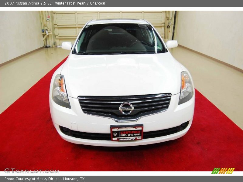 Winter Frost Pearl / Charcoal 2007 Nissan Altima 2.5 SL
