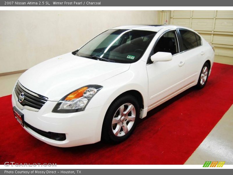 Winter Frost Pearl / Charcoal 2007 Nissan Altima 2.5 SL