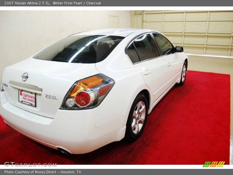 Winter Frost Pearl / Charcoal 2007 Nissan Altima 2.5 SL