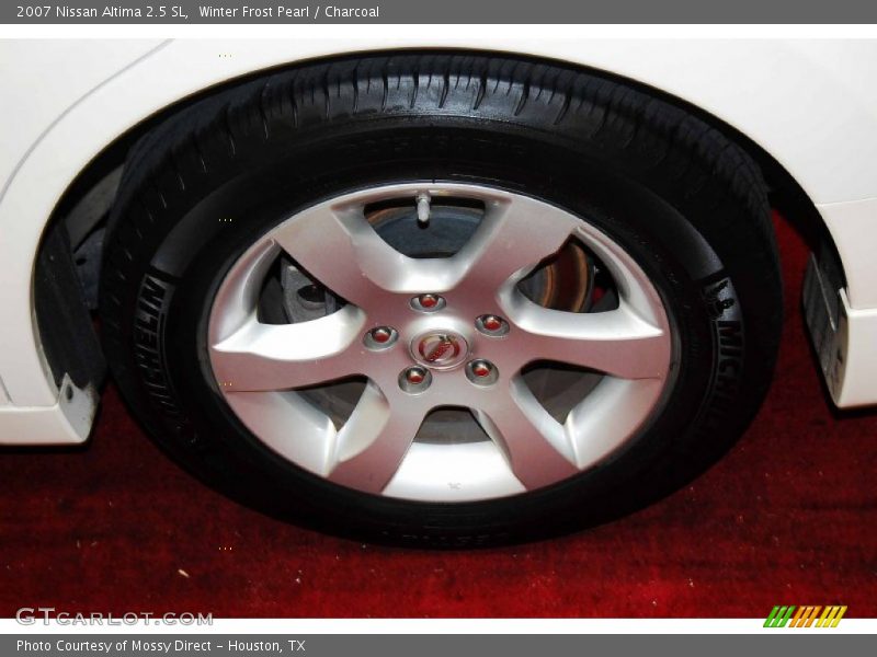 Winter Frost Pearl / Charcoal 2007 Nissan Altima 2.5 SL