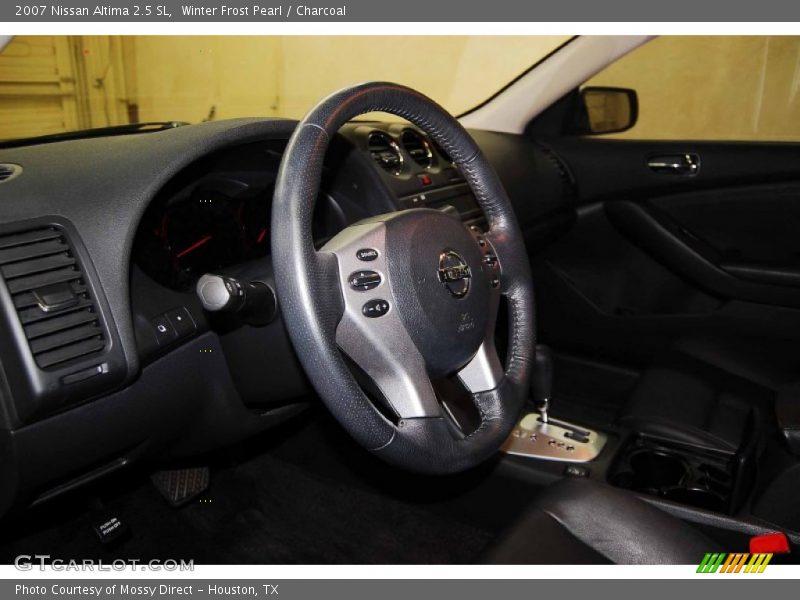 Winter Frost Pearl / Charcoal 2007 Nissan Altima 2.5 SL
