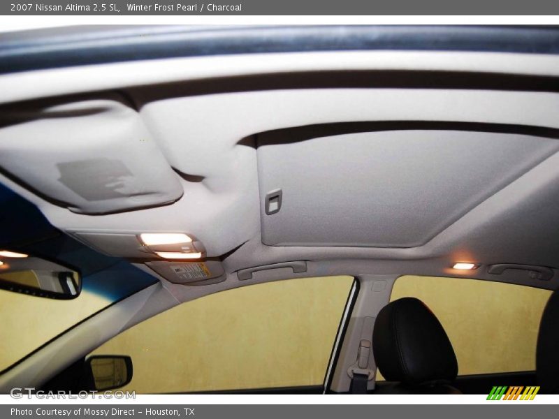 Winter Frost Pearl / Charcoal 2007 Nissan Altima 2.5 SL