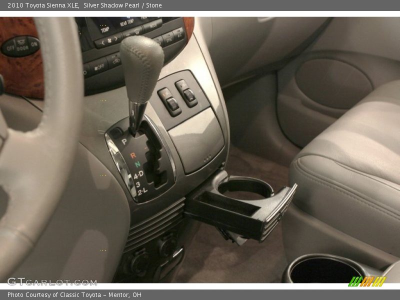 Silver Shadow Pearl / Stone 2010 Toyota Sienna XLE